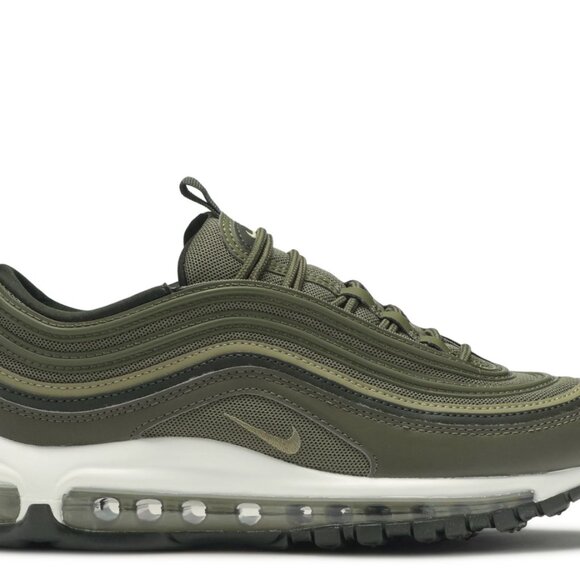 Nike Women Olive Green Air Max 97 Shoes - Picture 8 of 8
